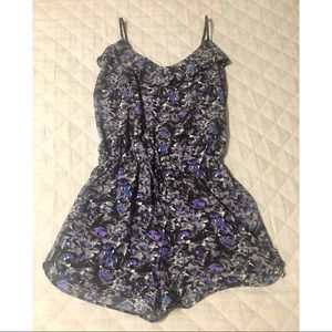 Black&Purple Romper